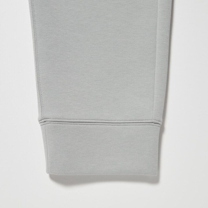 pantaloni da jogging uniqlo dry stretch da uomo grigio chiaro