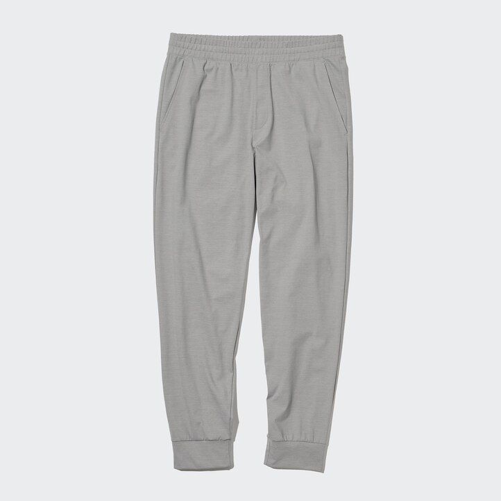 pantaloni da jogging uniqlo ultra stretch dry ex da uomo grigio scuro