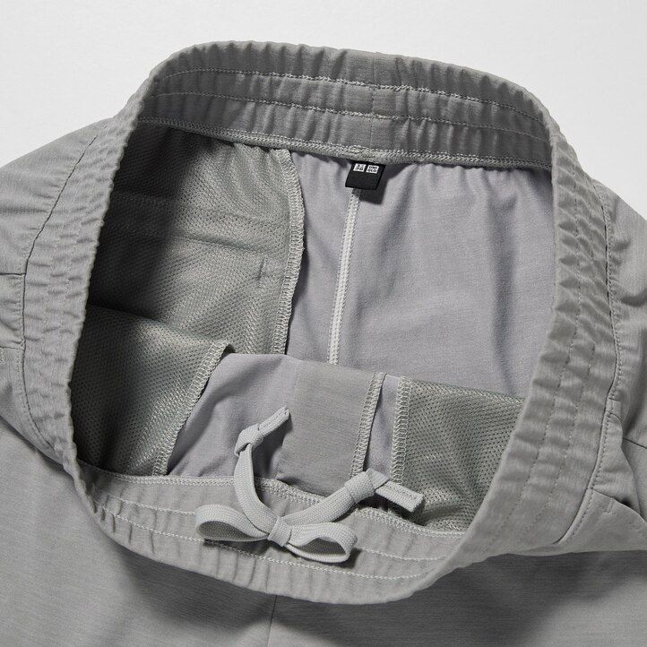 pantaloni da jogging uniqlo ultra stretch dry ex da uomo grigio scuro