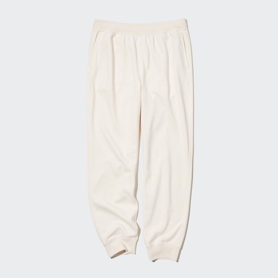 pantaloni da jogging uniqlo da uomo bianchi
