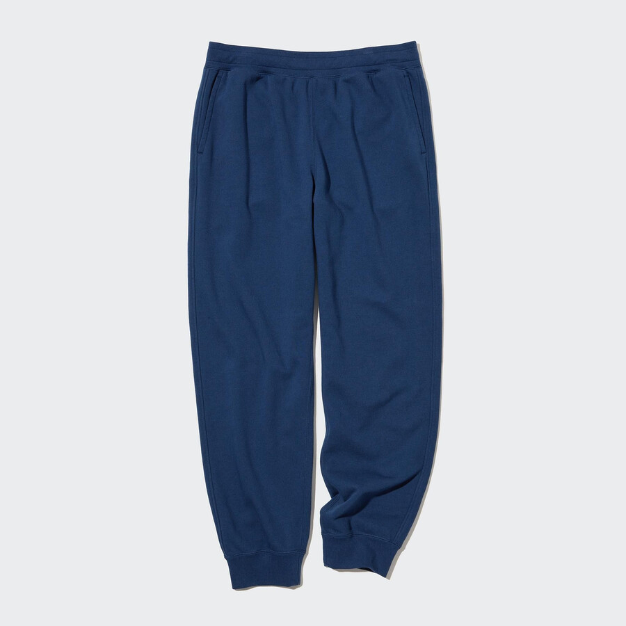 pantaloni da jogging uniqlo blu da uomo
