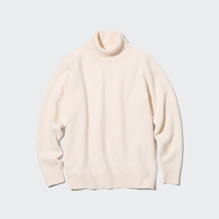maglioni in lana dagnello uniqlo premium da uomo neri