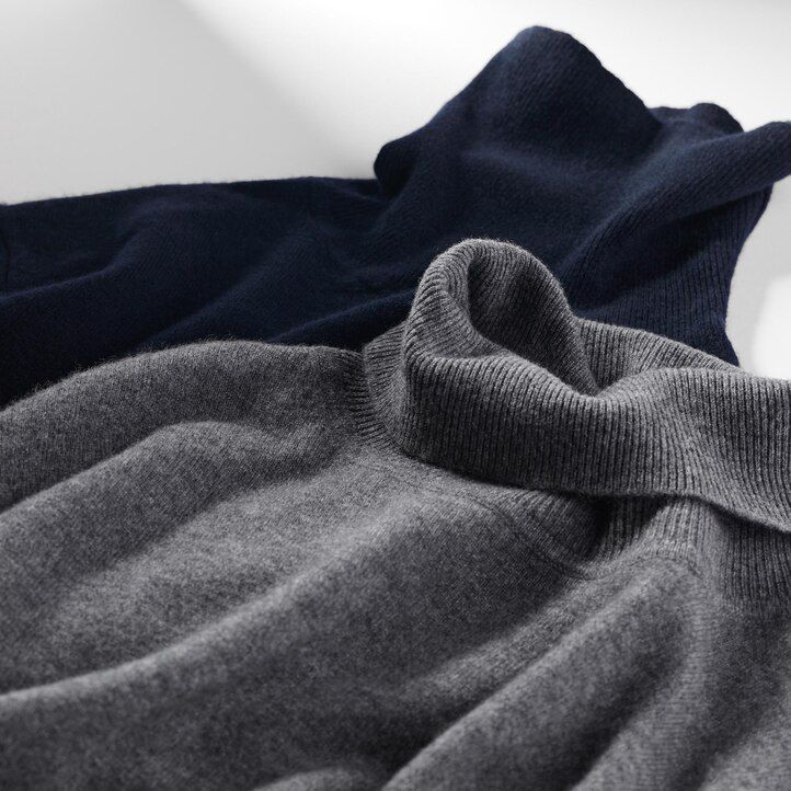 maglioni uniqlo 100 lana vergine da uomo color bordeaux