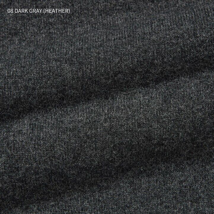 maglioni da uomo uniqlo 100pctshmere grigio scuro