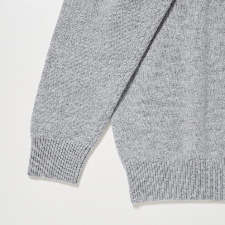 maglioni da uomo uniqlo premium lambswool blu
