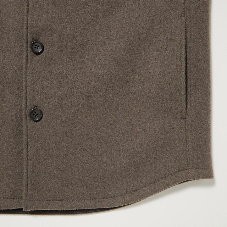 camicia uniqlo grigia da uomo