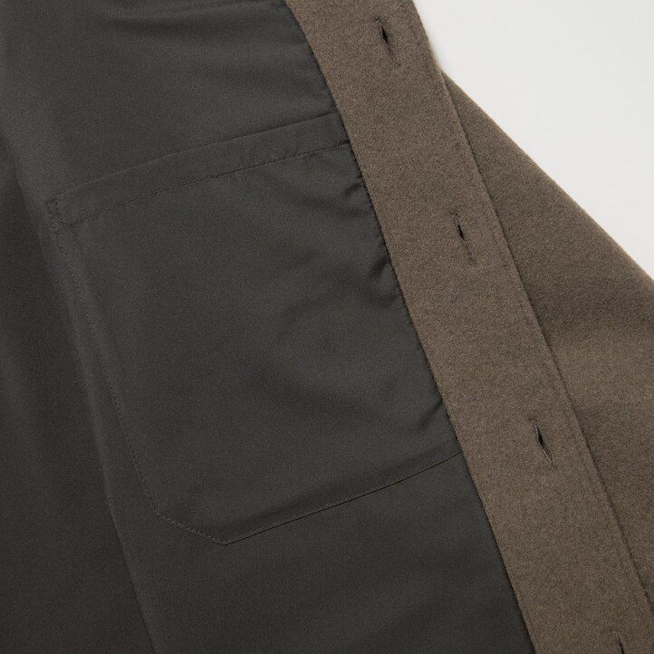 camicia uniqlo grigia da uomo