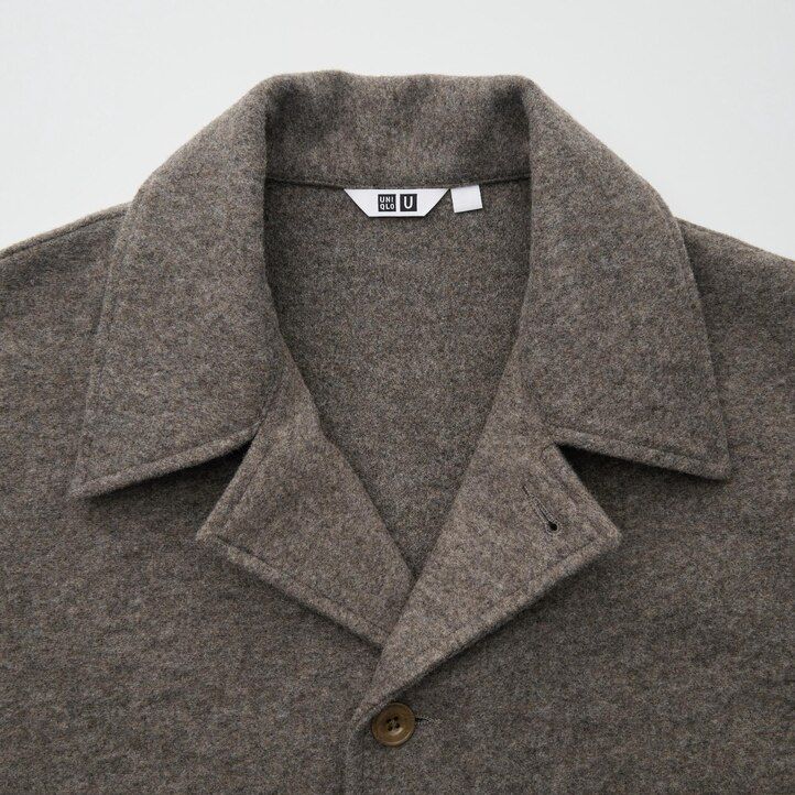 maglia in pile uniqlo da uomo grigia