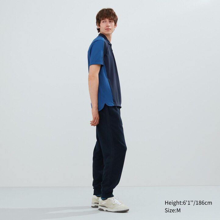 polo uniqlo dry ex grigia da uomo
