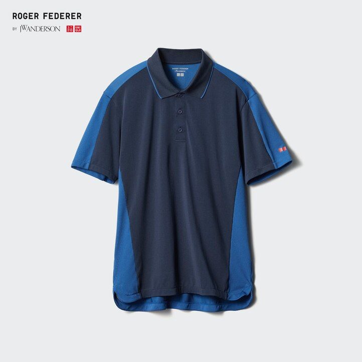 polo uniqlo dry ex grigia da uomo