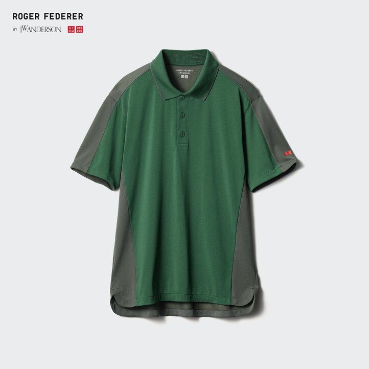 polo uniqlo dry ex grigia da uomo