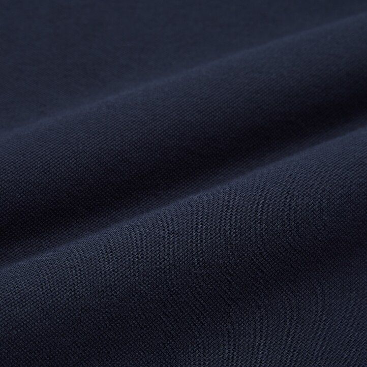 polo da uomo uniqlo airism piqué della stagione 2021 blu scuro