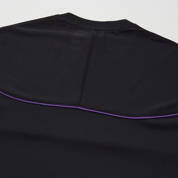 polo da uomo uniqlo roger federer dry ex us 2021 stagione 2021 nera