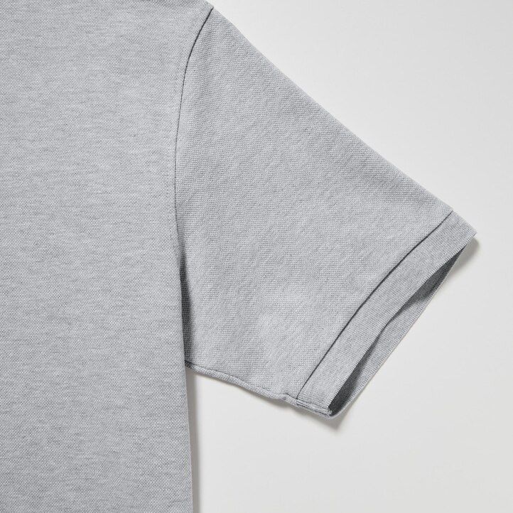 polo da uomo uniqlo dry pique bianca