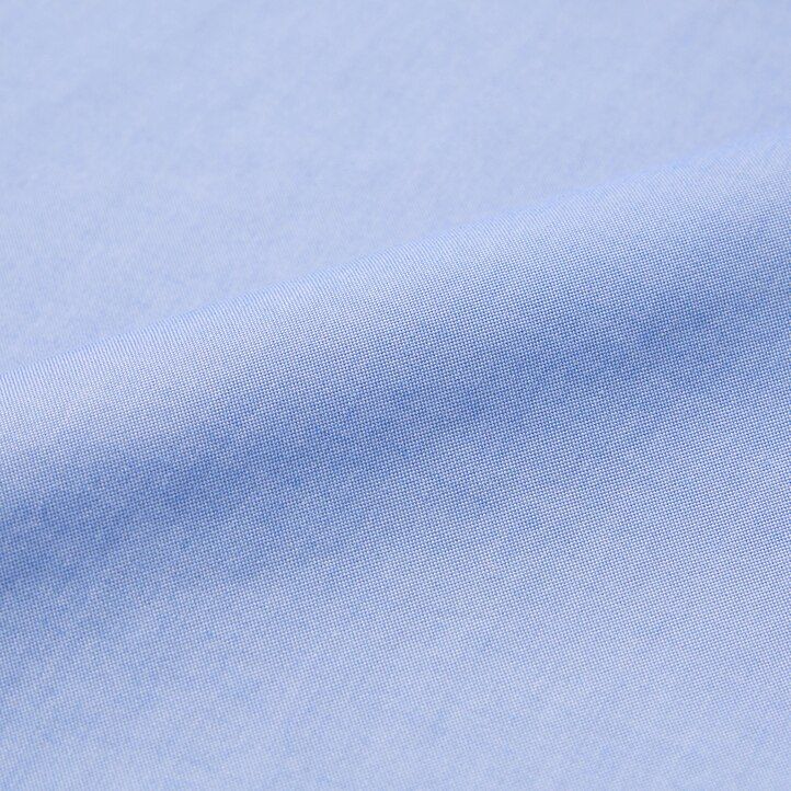 camicia da uomo uniqlo super non iron slim fit con colletto regolare nera