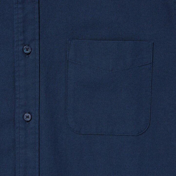 camicie da uomo uniqlo regular fit oxford con colletto regolare bianche