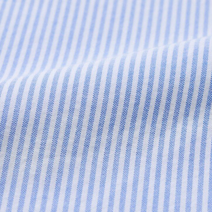 camicie da uomo uniqlo regular fit a righe oxford grigie