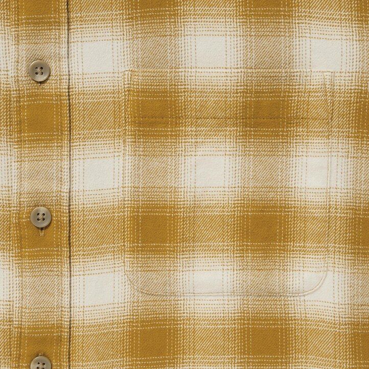 camicie da uomo uniqlo in flanella grigia con colletto regolare e vestibilità regolare
