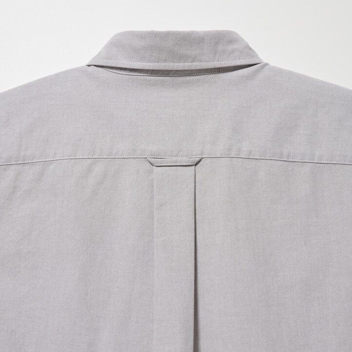 camicie oxford uniqlo regular fit da uomo bianche
