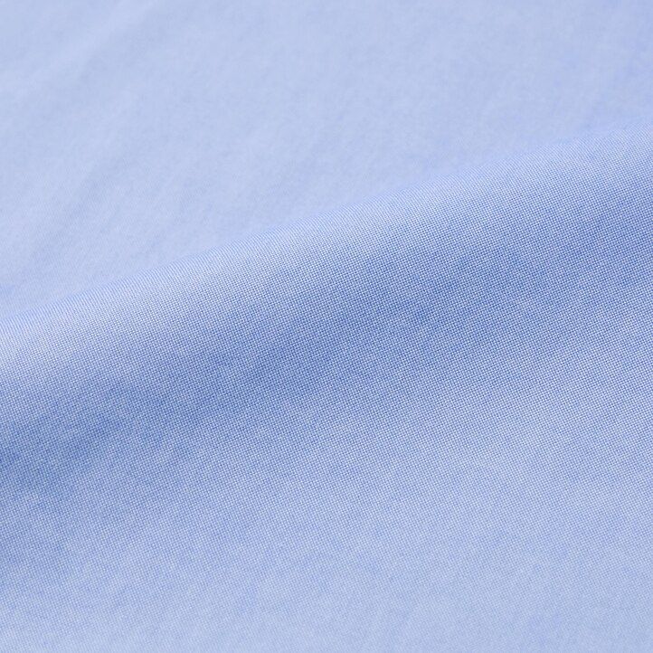 camicia da uomo uniqlo super non iron slim fit nera con colletto semi-cutaway