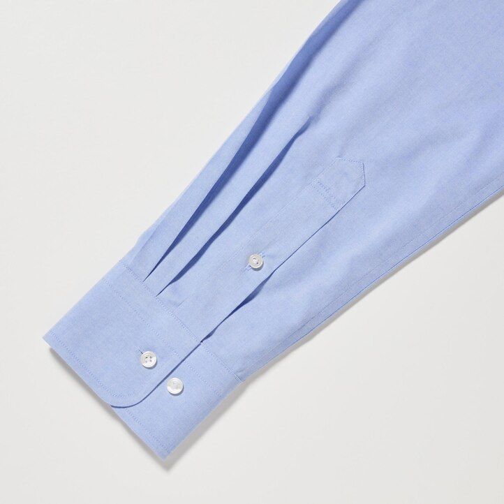 camicie da uomo uniqlo super non iron regular fit con colletto normale