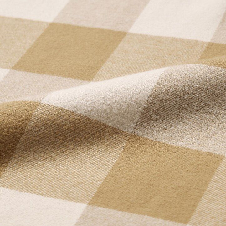 camicie a quadri in flanella uniqlo da uomo beige