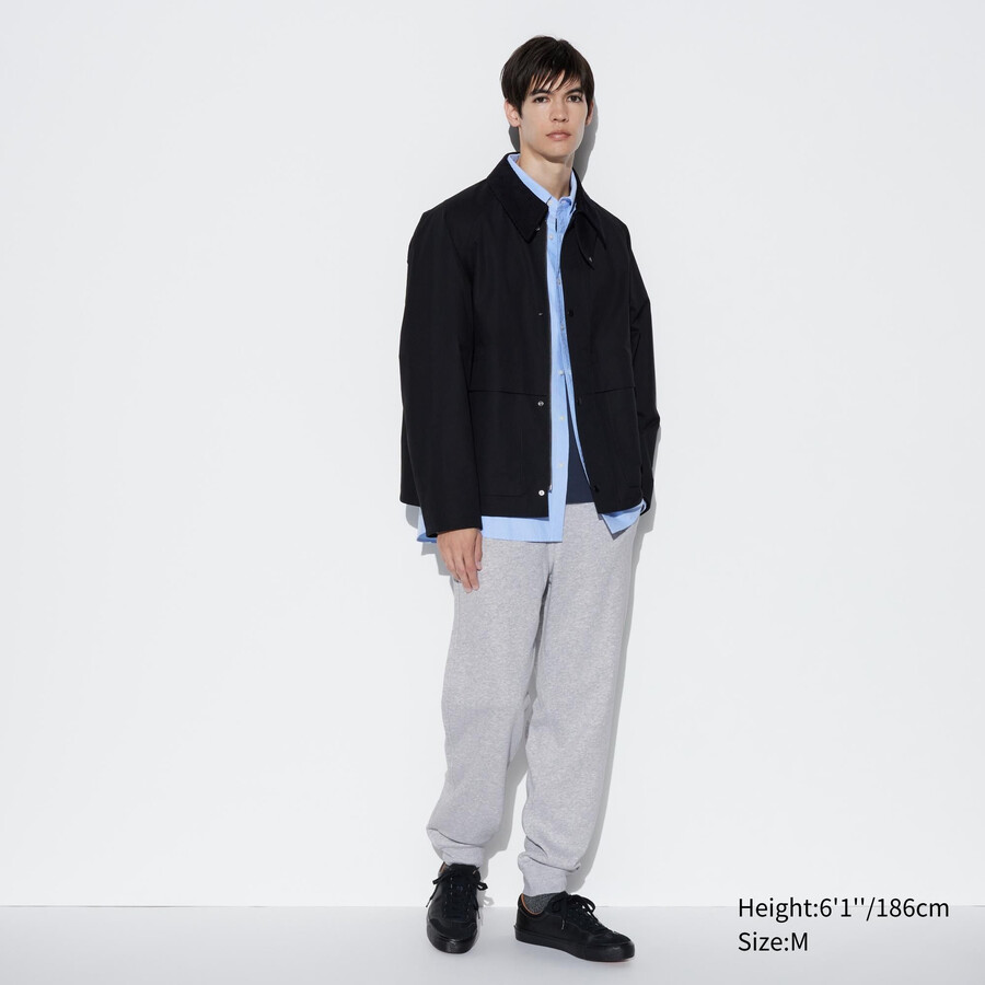 pantaloni da jogging uniqlo da uomo grigi