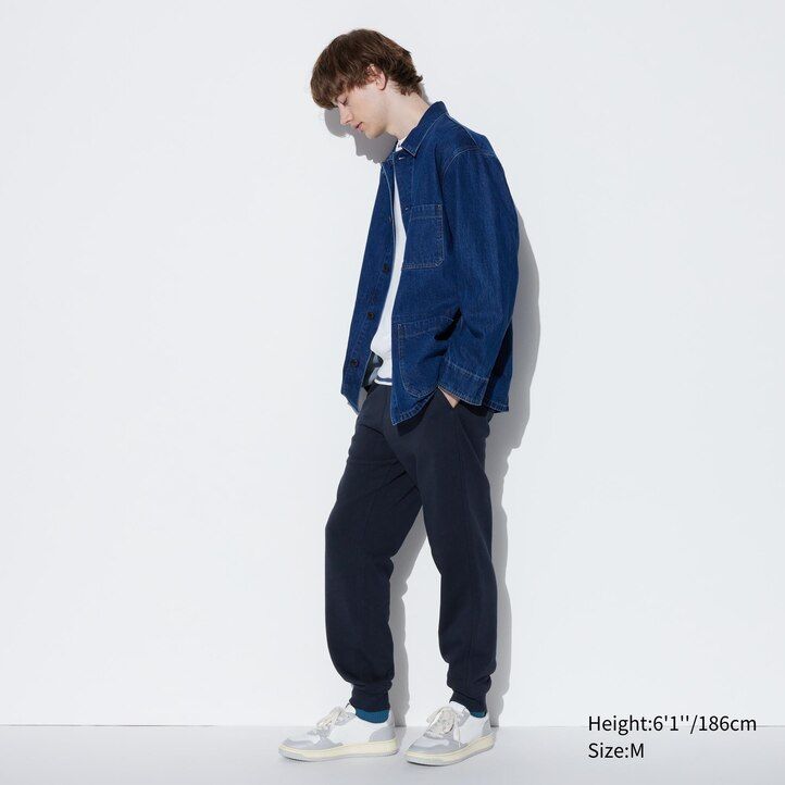 pantaloni da jogging uniqlo da uomo grigi