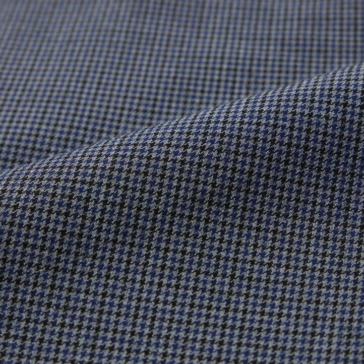 pantaloni da uomo uniqlo smart gunclub a quadri grigi lunghi fino alla caviglia