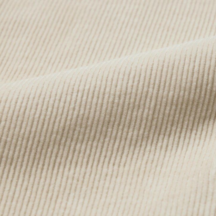pantaloni uniqlo smart in velluto a coste da uomo lunghezza alla caviglia beige