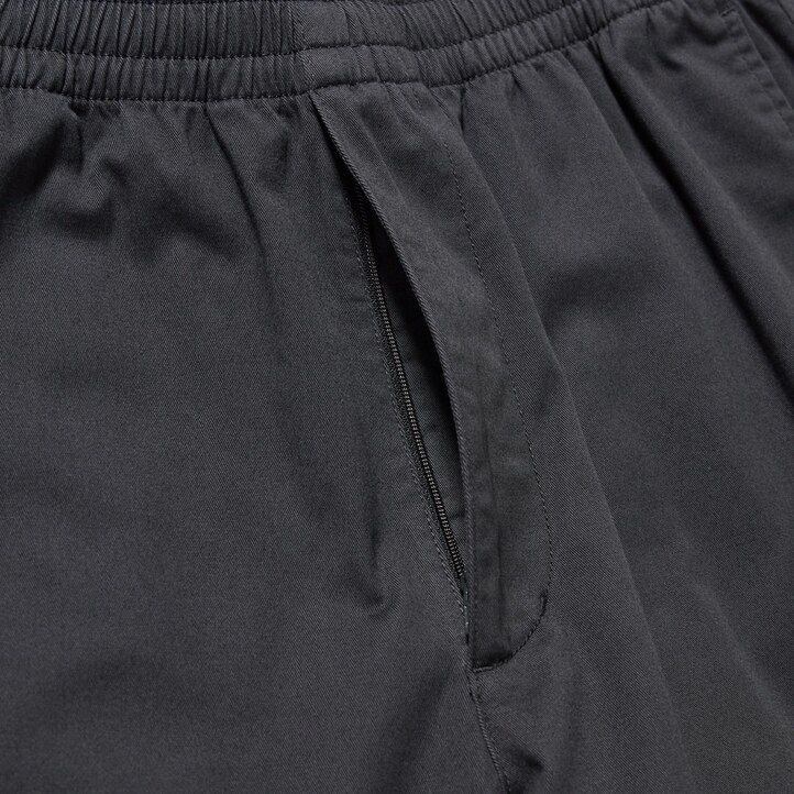 pantaloni alla caviglia uniqlo in cotone dal taglio rilassato da uomo grigio scuro