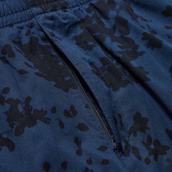pantaloni uniqlo dry stretch con stampa a foglie easys da uomo verdi