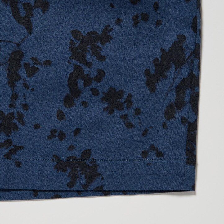 pantaloni uniqlo dry stretch con stampa a foglie easys da uomo verdi
