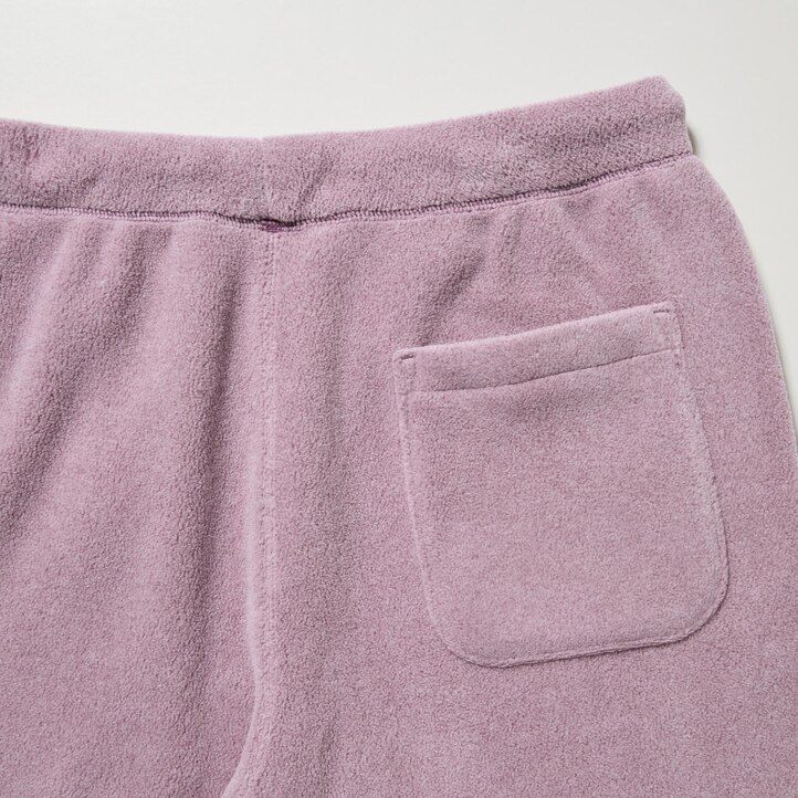 pantaloni da uomo in jersey testurizzato uniqlo bianchi