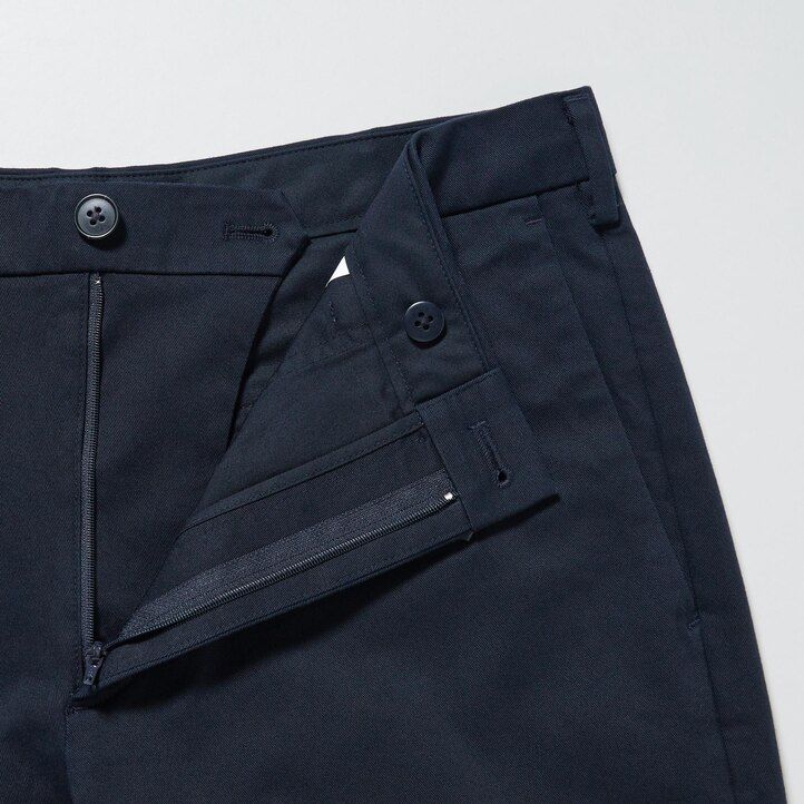 pantaloni chino slim fit uniqlo da uomo grigio scuro