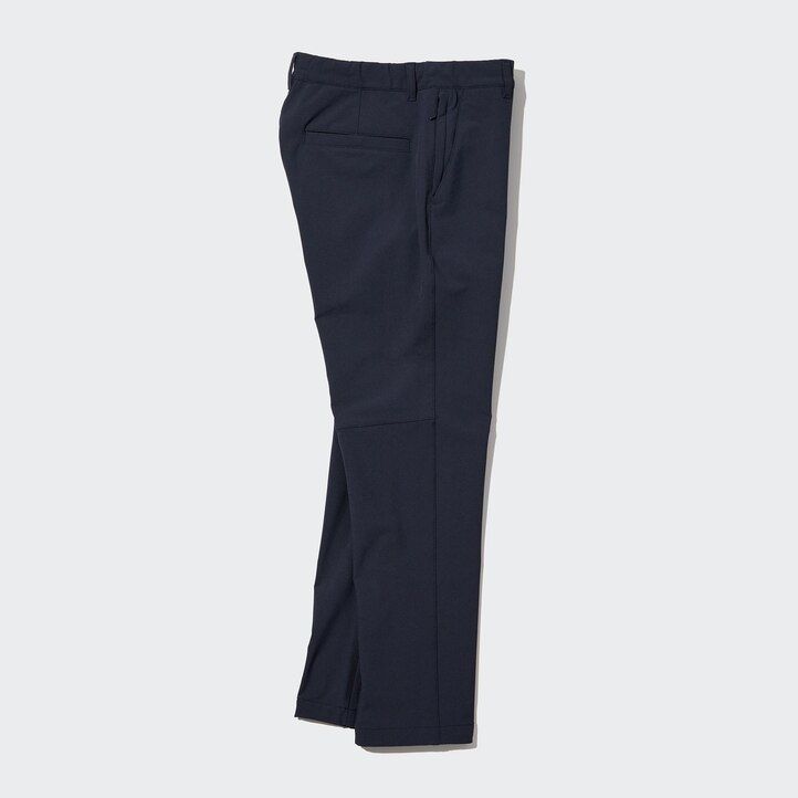 pantaloni uniqlo heattech easy da uomo neri