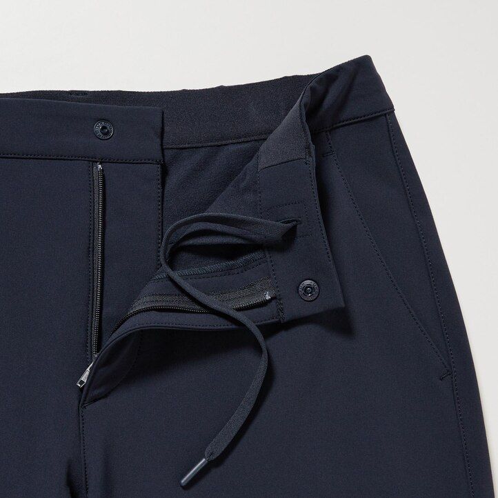 pantaloni uniqlo heattech easy da uomo neri