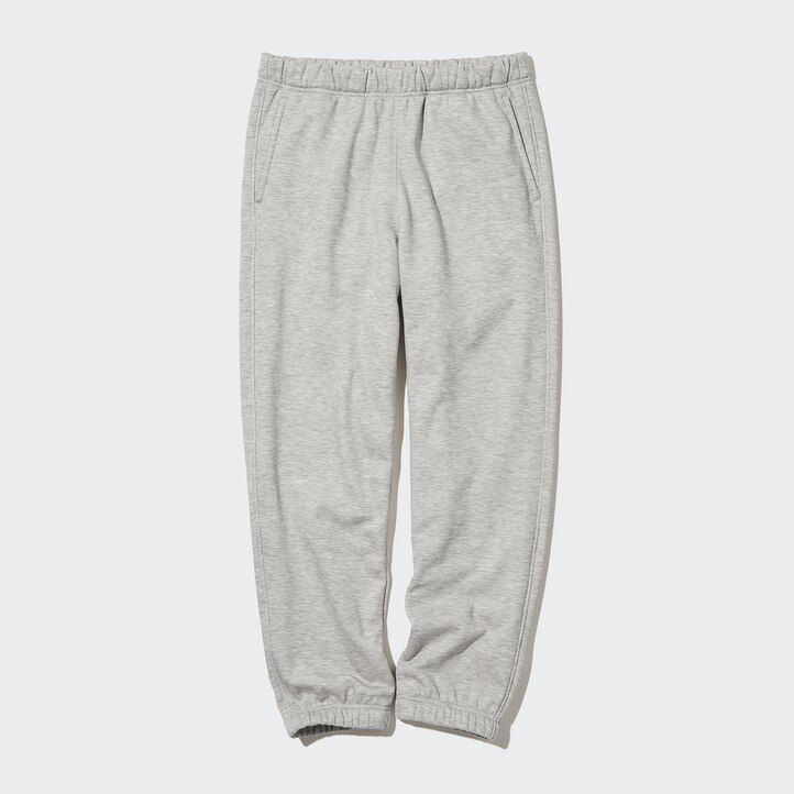 pantaloni uniqlo heattech foderati in pile da uomo grigi