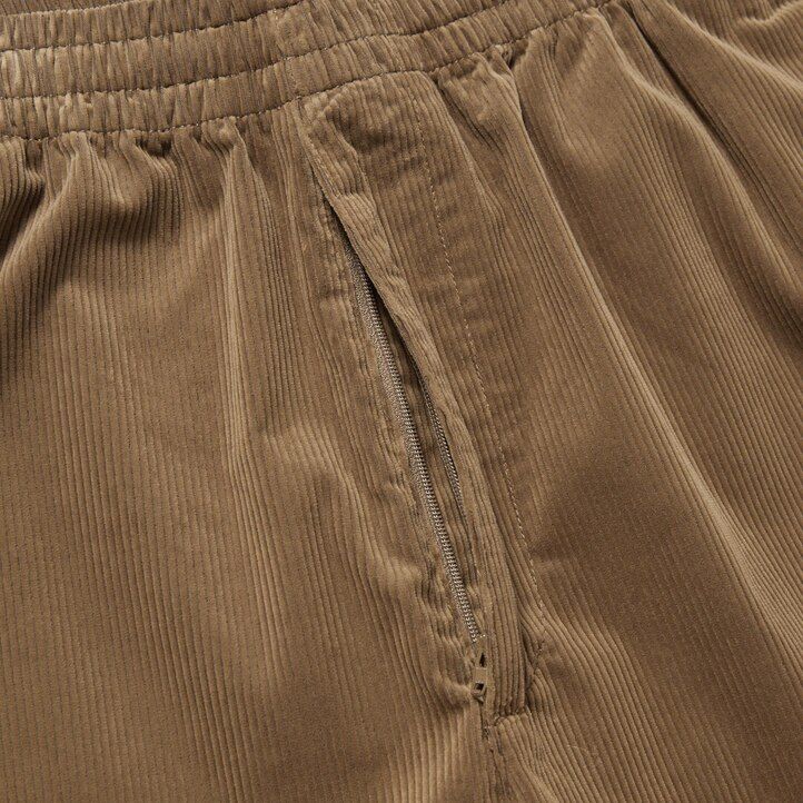 pantaloni da uomo uniqlo corduroy easy alla caviglia neri