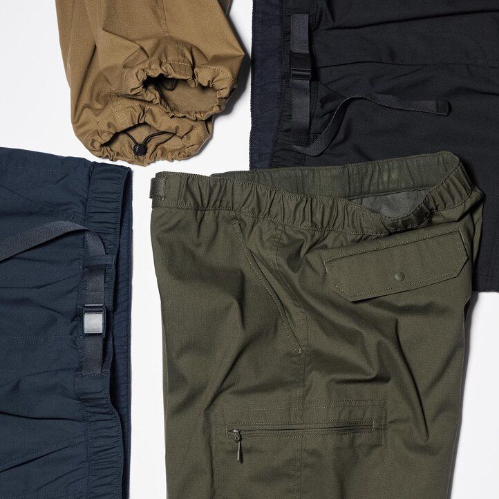 pantaloni caldi foderati uniqlo heattech da uomo neri
