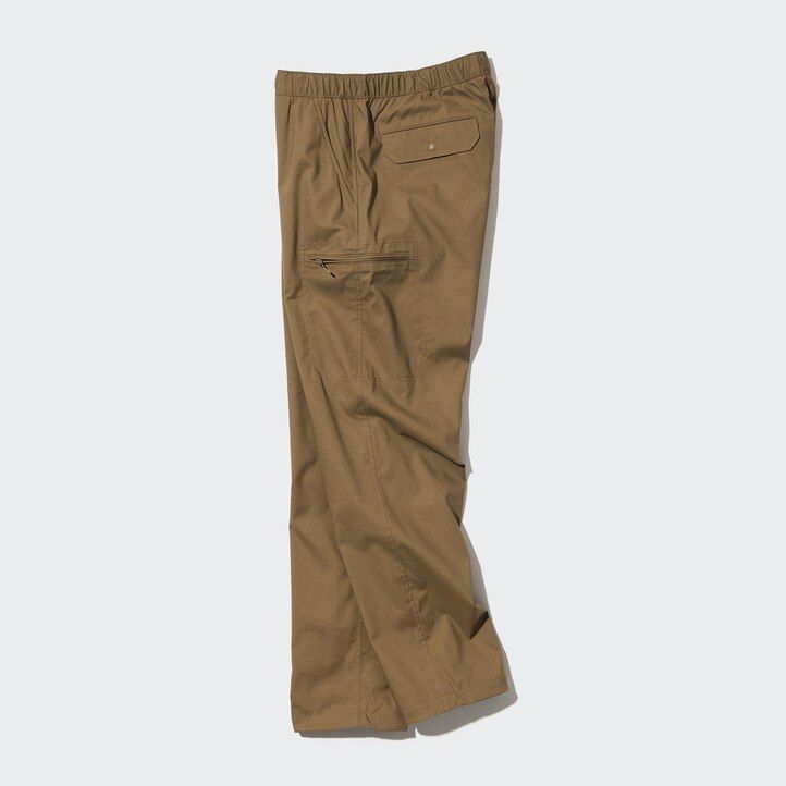 pantaloni caldi foderati uniqlo heattech da uomo neri