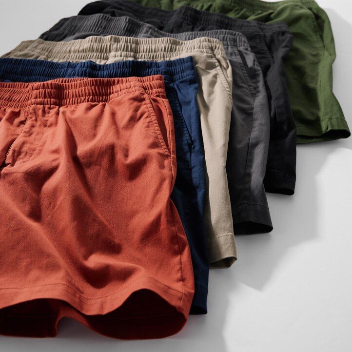 pantaloni da uomo uniqlo dry stretch easys grigio scuro