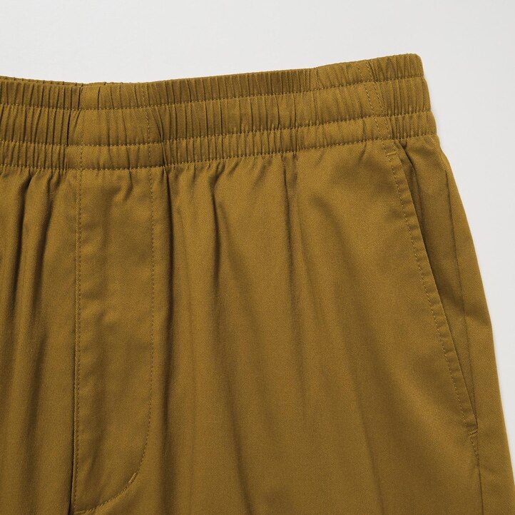 pantaloni da uomo uniqlo dry stretch easys grigio scuro