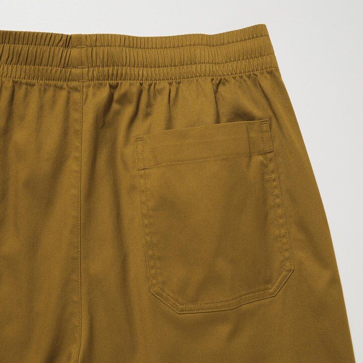 pantaloni da uomo uniqlo dry stretch easys grigio scuro