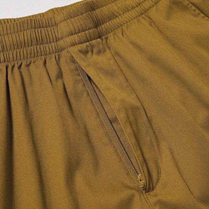 pantaloni da uomo uniqlo dry stretch easys grigio scuro