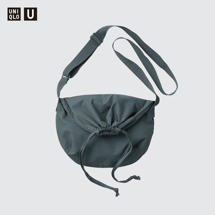 borsa con coulisse uniqlo mini da donna verde