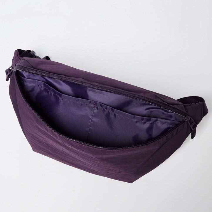borsa a tracolla in nylon uniqlo da donna beige