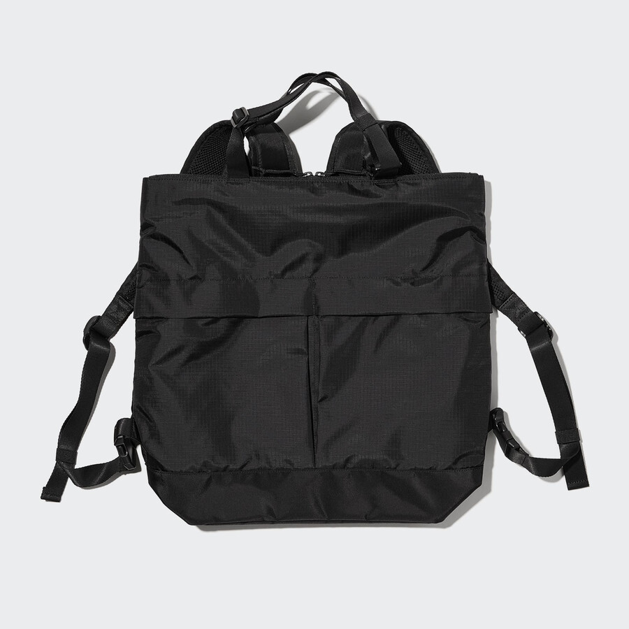 borsa multiuso uniqlo two way nera da donna