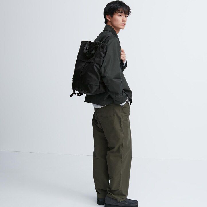 borsa multiuso uniqlo two way nera da donna