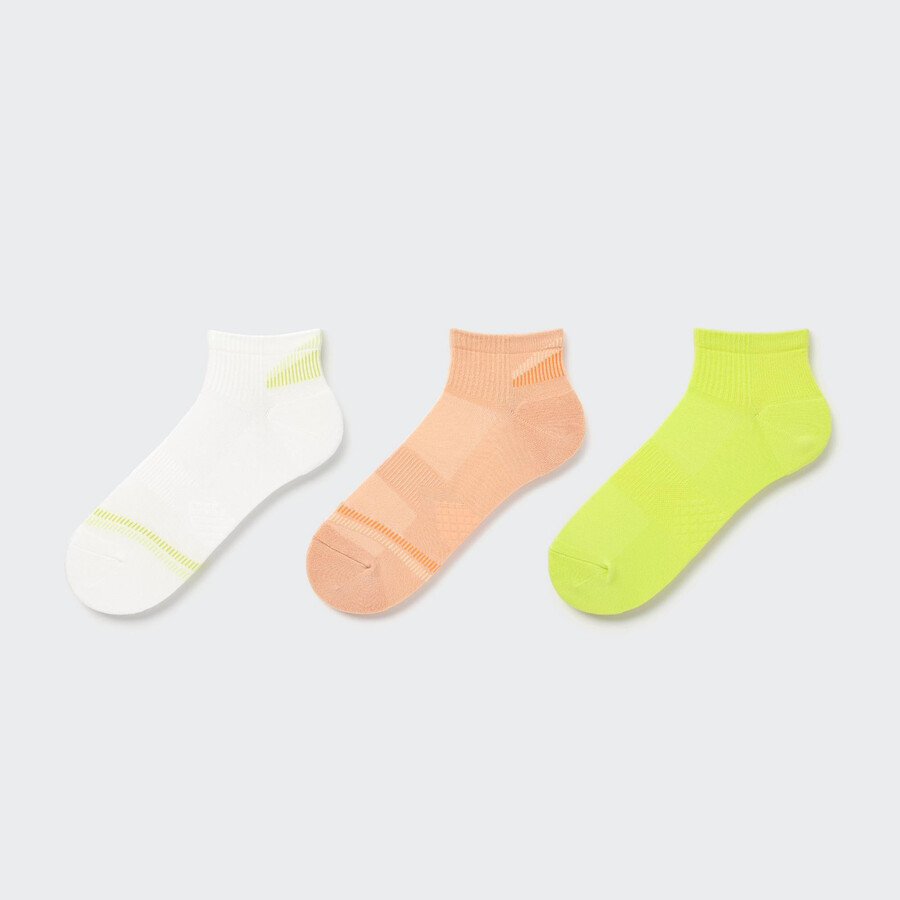 calzini bianchi uniqlo sports da donna tre paia